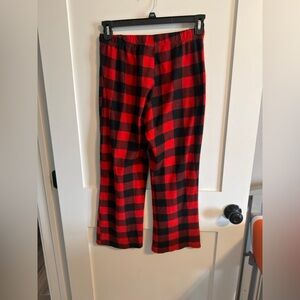 Cozy Women's Red & Black Buffalo Plaid Pajama Pants